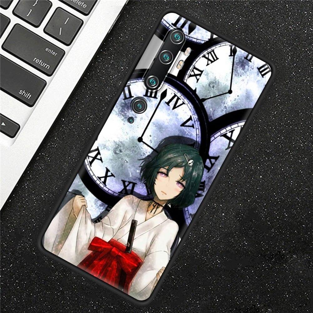 Чехол Steins Gate Okabe Anime Manga для Xiaomi Mi Poco X3 NFC M3 Pro Note 10 Lite 11 10T Pro 5G 9T, мягкий чехол для телефона, черный чехол