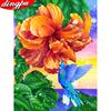 Diamond Painting Flower 5D Diamond Embroidery Sale Bird Diamond Mosaic Picture