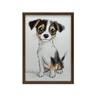 Śliczny Jack Russell Terrier - Plakat Dla Dzieci Śliczny Jack Russell Terrier - Plakat Dla Dzieci, 50X70 Cm, Bez Ramy, Papier Matowy 230 Gsm