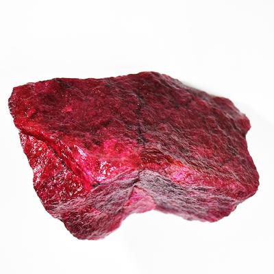 СЕРТИФИЦИРОВАННЫЙ 3500 карат НАТУРАЛЬНЫЙ Необработанный Красный Рубин Добытый из Земли Редкий Необработанный Сырой Драгоценный Камень