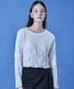 KOLEAT Wrinkle Basic Crop Marmont Plain Long Sleeve T-Shirt Inner [2 Colors]