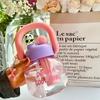 With Straw Portable Drink Bottle Leakproof Transparent Bottle Kids Water Sippy Cup  Outdoor