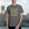 Graph Print Unisexs Tshirt Yellow And Animals Summer Casual Wear For And Family 2026 New Model Shortsleeve Crewneck Tshirt Class