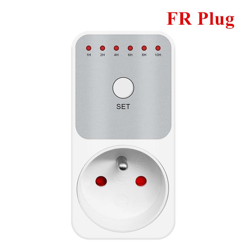 TM04 Электронный таймер LED 16A 1h-10h Таймер обратного отсчета Переключатель Розетка Вилка Таймер для кухонного электроприбора
