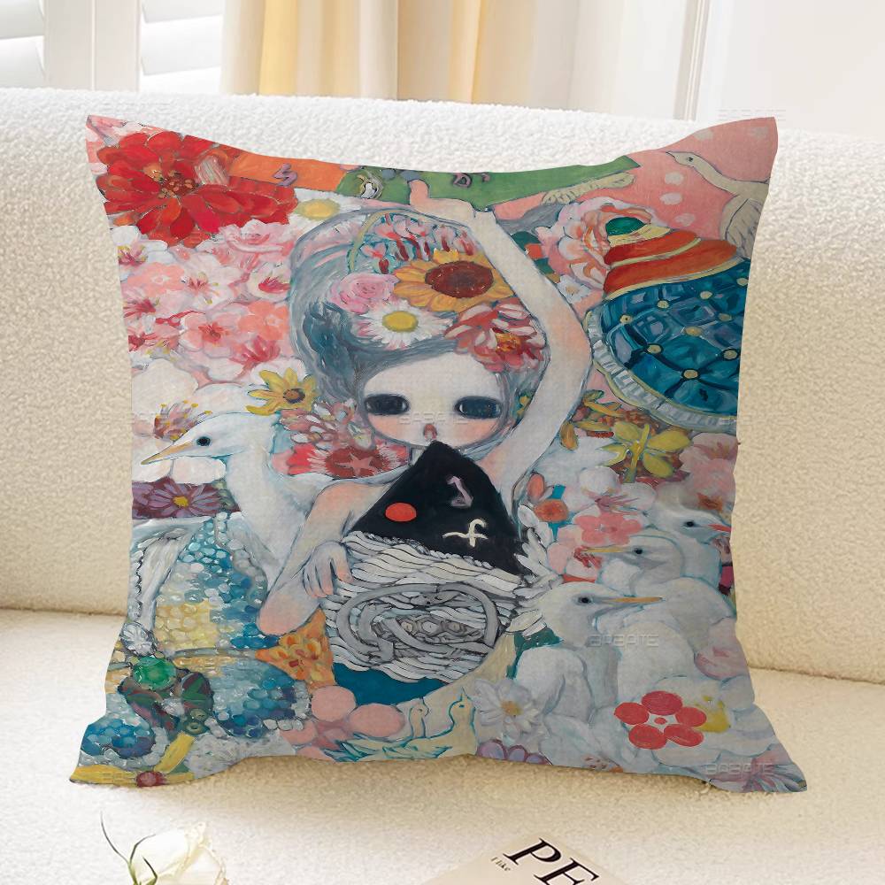 Aya Takano Cartoon pillow cover sofa cushion cover home room decoration children gift