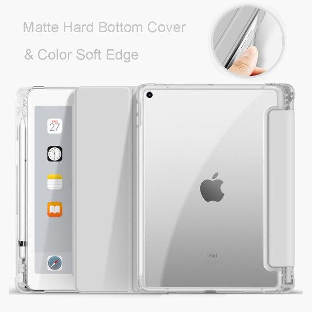 Чехол Funda для iPad Pro 11, чехол для iPad Air 4, чехол 4-го поколения для iPad Pro 12,9, чехол-карандаш с беспроводной зарядкой