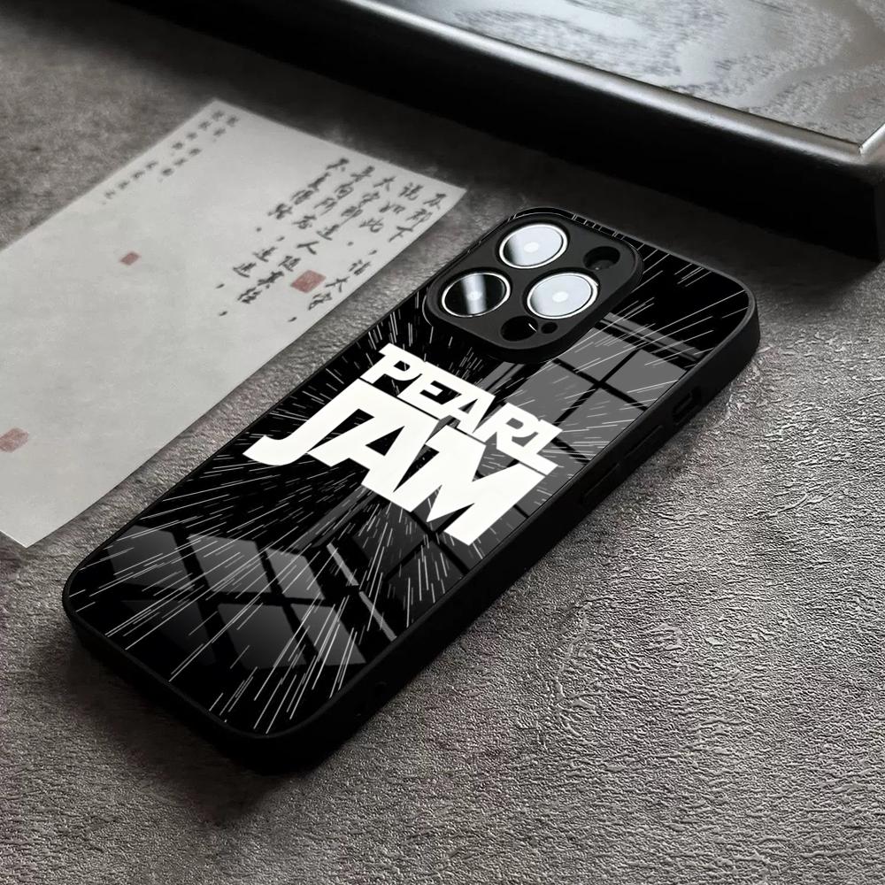 Fashion Future Days P-pearl Jam Phone Case For IPhone 17 16 Pro Max 15 Plus 14 Pro 12 11 13 Mini X XR XS Max SE Glass Cover