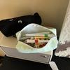 Large Capacity Pencil Case Bowknot Embroidery Stationery Bag  School Office