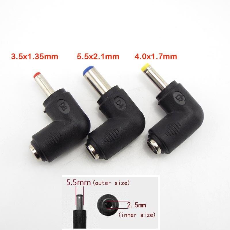 Right Angle Connector AC 220V To DC 5V 6V 9V 12V 15V Power Supply Adapter Charger 1A 2A 3A 5.5x2.1 3.5x1.35 DC Jack