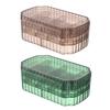 Transparent Jewelry Storage Box Large Capacity Multi-layer Dustproof Earrings Rings Container Desktop Jewelry Organizer Case