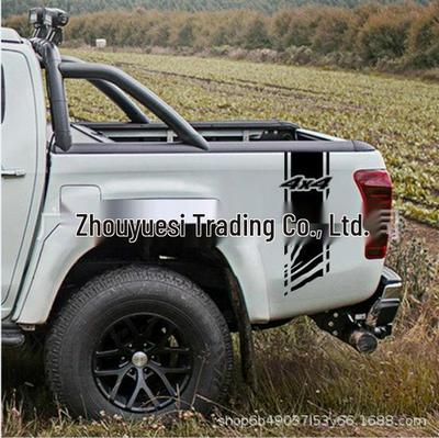 Креативная виниловая наклейка на кузов пикапа 4x4 для бездорожья