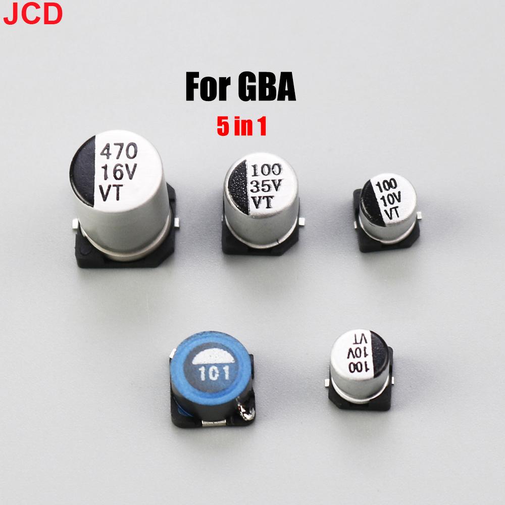 Конденсатор материнской платы JCD для GBA GBP GBC для Gameboy Pocket Для GBA GBC GBP GBA SP GBL Цветной Ремонт Замена материнской платы