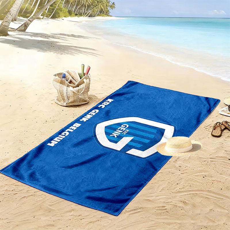 Genk Print Beach Towel, Large Soft Quick Dry Towel for Beach Camping Swimming
