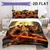 Imperium of Man Pattern Bedding uilt Set uilt Cover Pillowcase Home Decoration Birthday Gift (1 * duvet cover + 2 * pillowcase  without core)