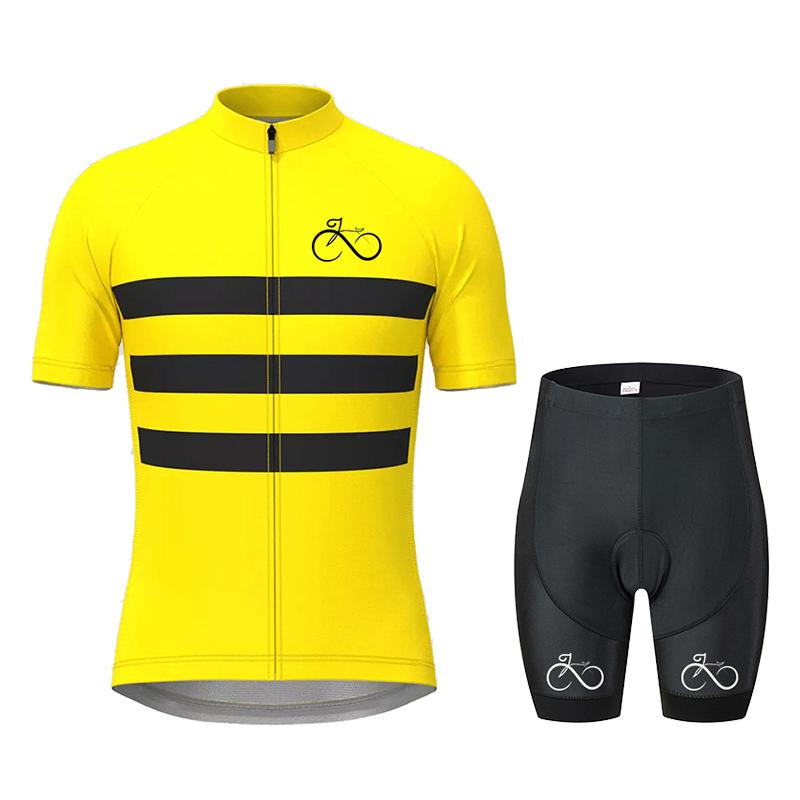 Полосатая веломайка, мужская одежда для велоспорта, летний костюм с коротким рукавом для горного велосипеда, дышащая одежда для шоссейных гонок на велосипеде