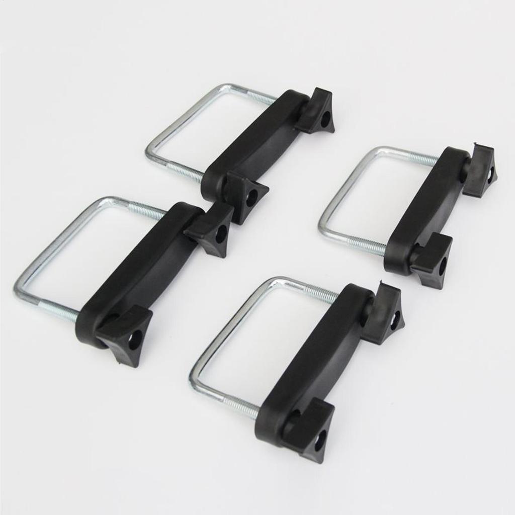 Автомобильный багажник на крышу, багажник для груза, зажим для перевозки груза, сверхпрочные автомобильные монтажные зажимы для транспортировки строительных материалов и оборудования