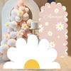 Engagement Background Wall White DIY Cardboard Cutout Foam Cute Daisy Party Background Exquisite Daisy Birthday Decor Home