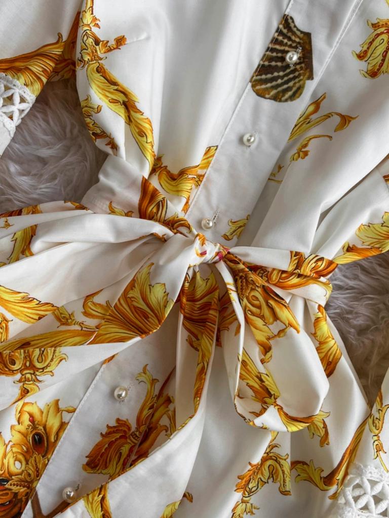 Женское винтажное богемное праздничное длинное платье макси с принтом и рукавом-фонариком, однобортное шикарное платье в стиле бохо