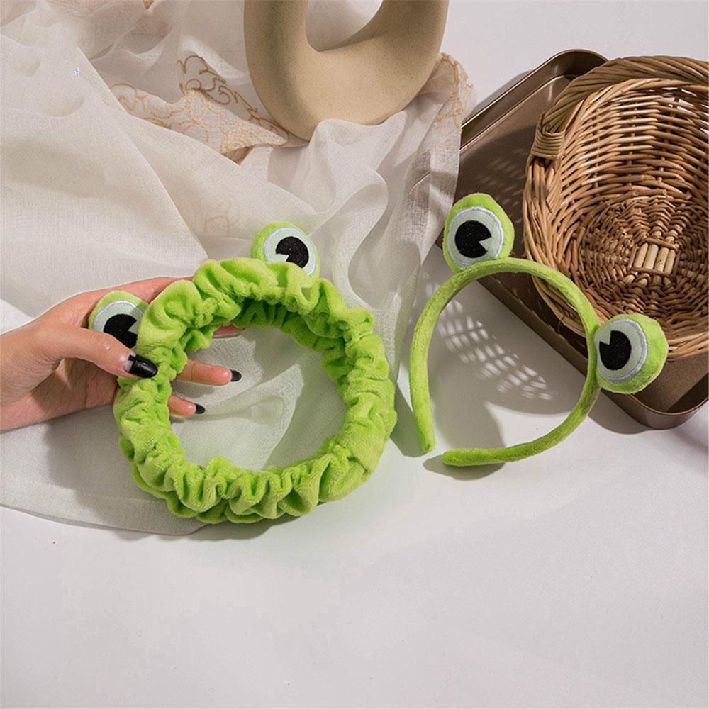 Funny Trendy Frog Hair Accessories Cute Hair Hoop Headwear Elastic Headband