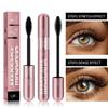 9g 2in1 Double Effect Eye Black, Waterproof, Thick, Curly, Hold Makeup Without Tingling, Create Cool Black Big Eye Makeup