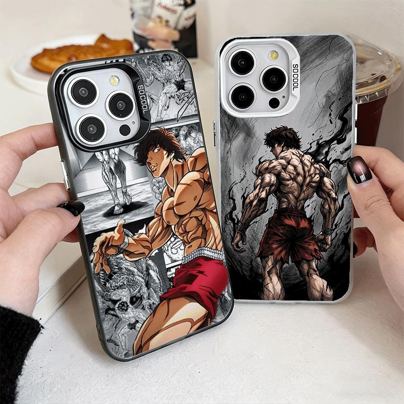 Мягкий чехол для телефона Baki the Grappler Anime для iPhone 15 16 17 Pro Max 17Air 16E 14 Plus 13 12 Mini Ударопрочный чехол Задняя крышка