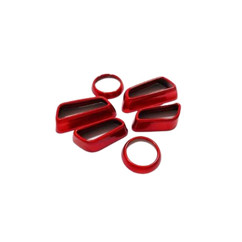 For Toyota Venza/Harrier 2024 ABS/Steel Car Seat Adjustment Switch Cover Decoration Frame Interior Accessories
