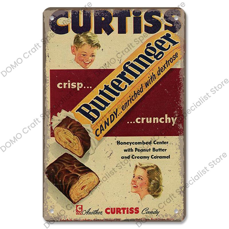 Шоколадная металлическая табличка Винтажная Вкусная шоколадная плитка Торт Металлические жестяные таблички Ретро Декор для стен Кофейня Десертный дом Пекарня