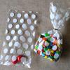 100Pcs Disposable Plastic Favors Cookies Candy Party Package Snacks Baking Bag