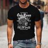 Summer T-Shirt With Motorcycle Speed Racing Tees Short Sleeve Casual T Shirt Your Best Bet Unisex O-Neck Tshirt Men's Clothing