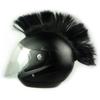 Helmet Wig Cuttable Helmet Decorations Wigs Cockscomb Motocross Full Face Off Road Helmet Decoration Hair Sticker Paste