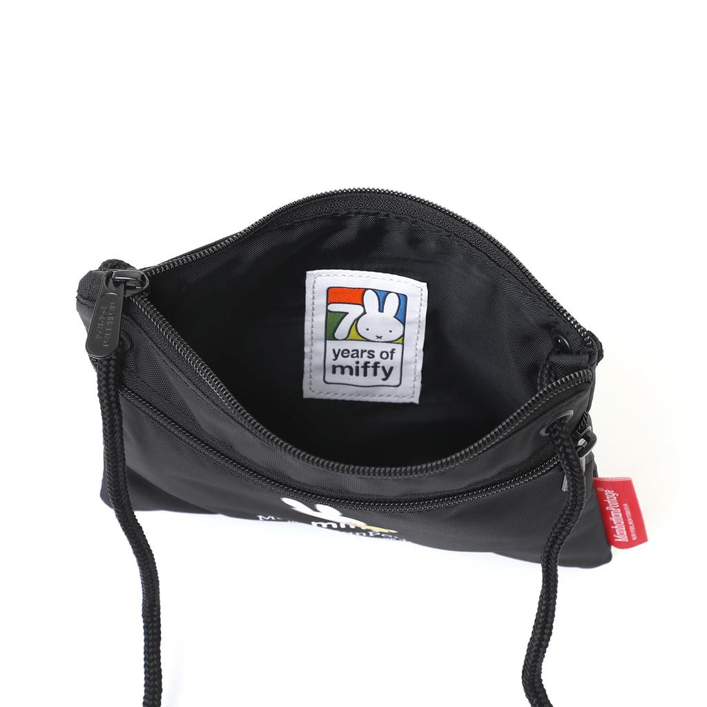 Косметичка с двойной молнией miffy 70-летие ЧЕРНЫЙ