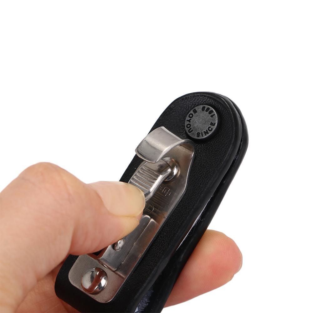 Steel Creative Detachable Keychain Men's Keyring Holder On Belt Clip Car Key Ring Accessories