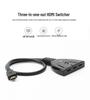 4K HDMI Three-to-One Pigtail High-Definition Switcher