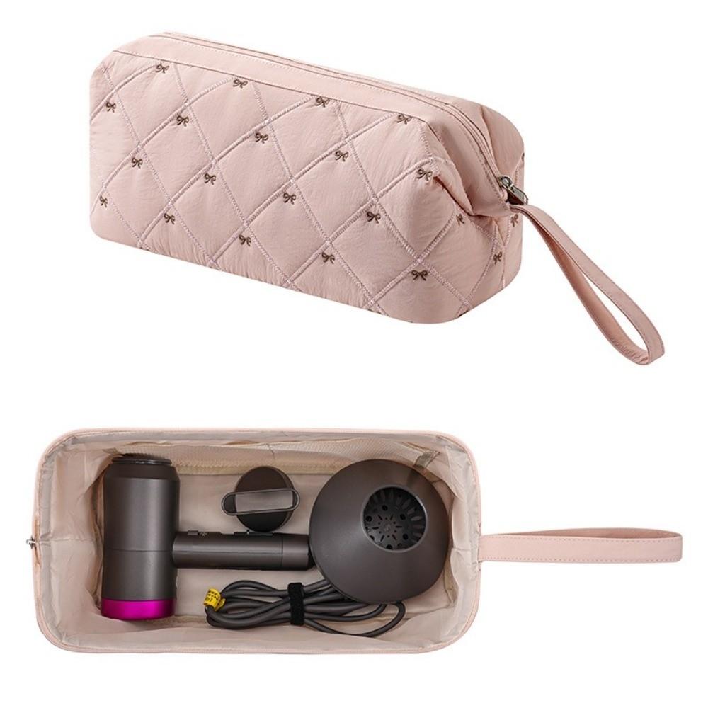 Dustproof Travel Storage Bag Bowknot Travel Wash Handbag Make Up Bag Beauty Tools Storage