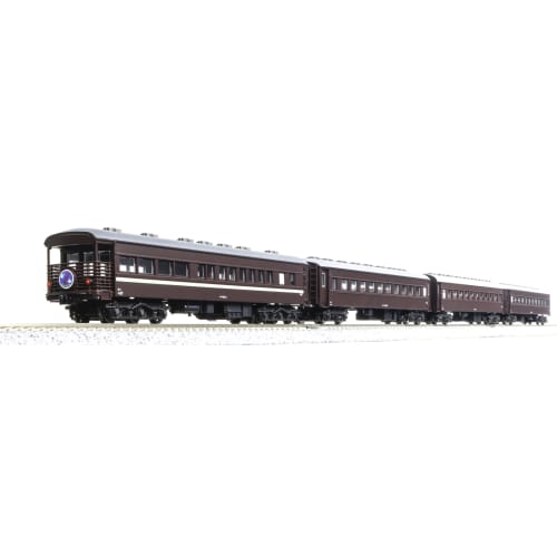KATO N Gauge JR West Myte 49 + Old Passenger Car 4-Car Set 10-1893 Model Train Passenger Car