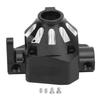Rear Axle Center 3rd Member Housing Aluminum Alloy Axle Center Housing for Axial SCX10 Pro 1/10 RC C