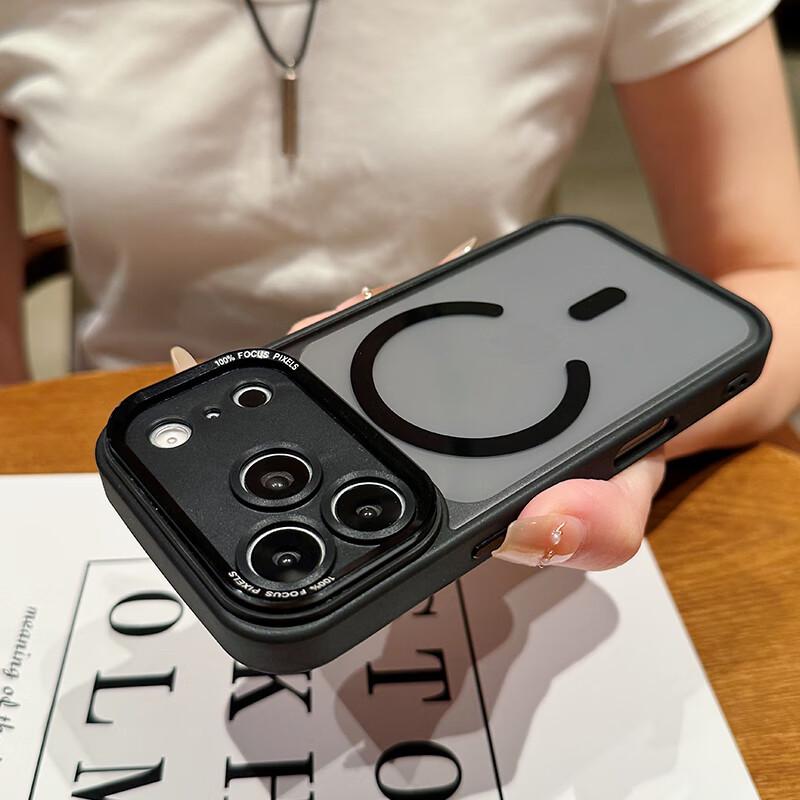 Premium Magnetic Metal Frame Skin-Feel Phone Case for iPhone 17 Series