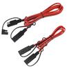 2 шт. 1 м + 2 м 18AWG SAE к SAE Удлинительный кабель Быстроразъемная проводка