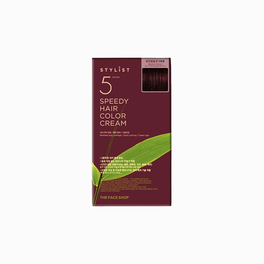 The Face Shop Stylist 5 Minutes Speedy Hair Color Cream 20г (4 цвета)