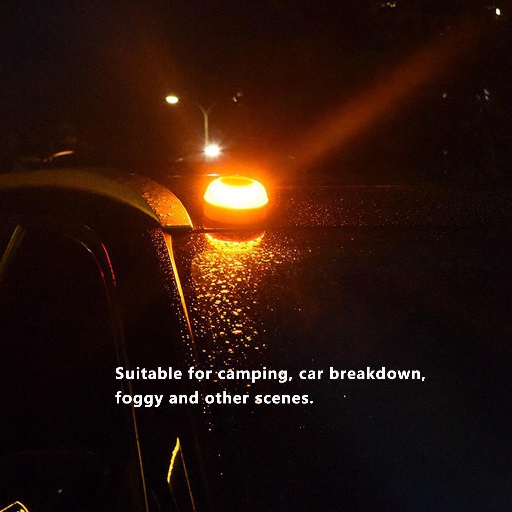 Светодиодный автомобильный аварийный фонарь магнитно-индукционный стробоскоп дорожная авария фонарь маячок аксессуар безопасности