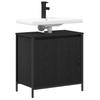 Black Bathroom Vanity Cabinet 60 x 34.5 x 60 cm