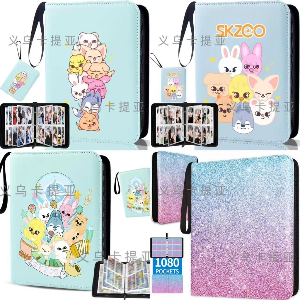 Skzoo Новый Милый Мультяшный И Аниме Straykids Коллекция Карточек Stray Папка на Молнии Альбом для Дела Подарок для Девочек Безопасный для Детей Развлекательный Веселый Игра Безопасный