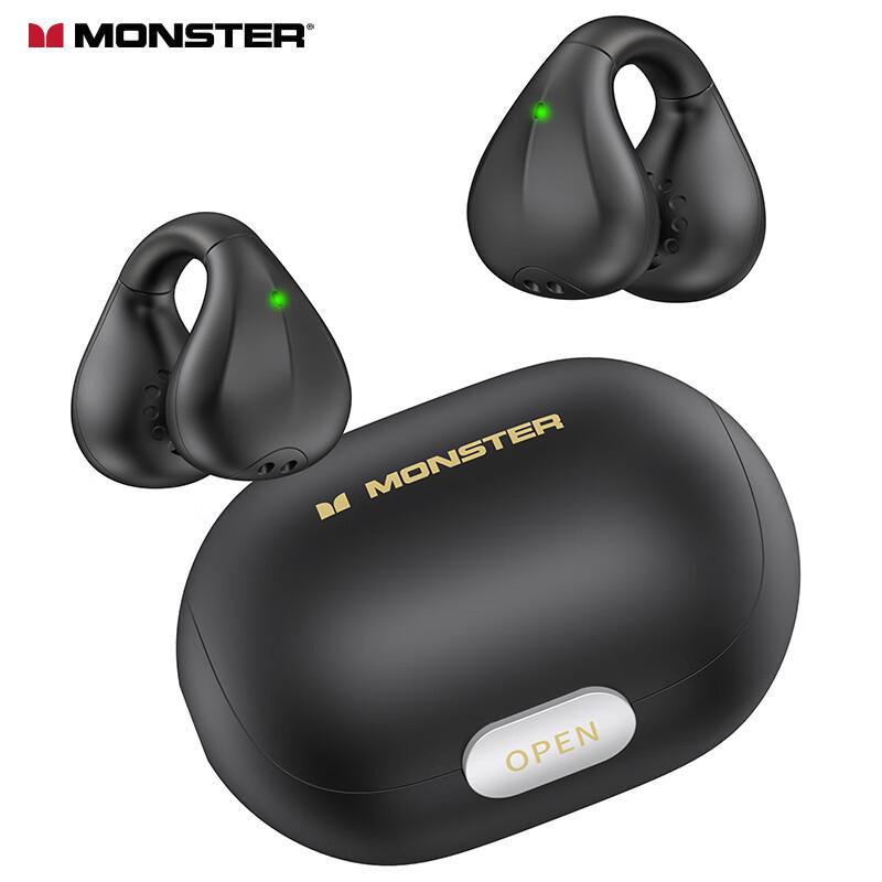 Mo Sheng 101 Беспроводные Bluetooth-наушники для игр с открытым ухом - Полностью беспроводные, Длительное время работы от аккумулятора, Полувнутриканальная конструкция
