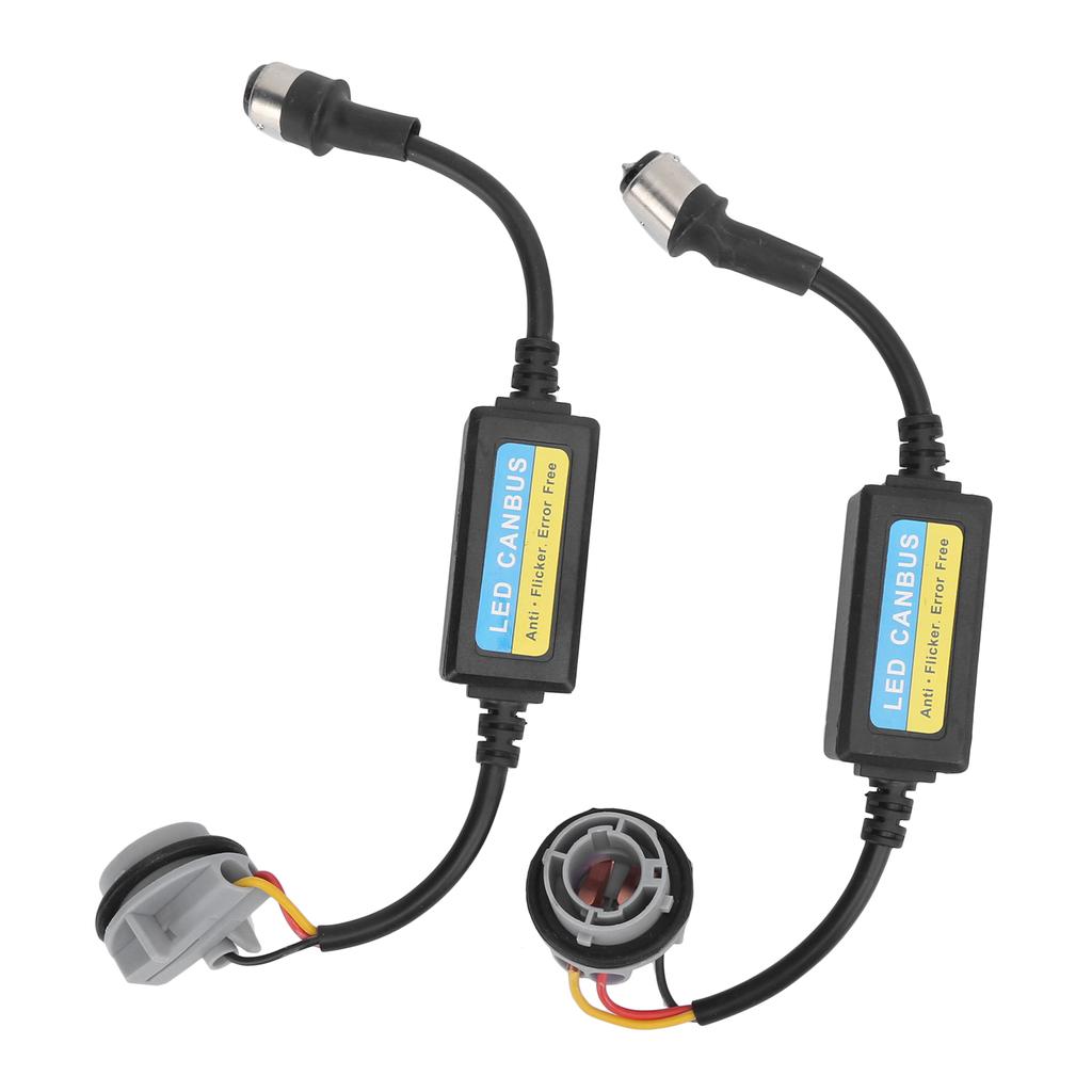 2 шт. 1157 светодиодный декодер 5 Вт 1224 В нагрузочный резистор вспышка предупреждение Canbus ошибка без отмены для автомобиля