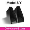 USVOTOV For Tesla Model 3 Y 2023 2022 2021 Door Handle Storage Box Side Flocking Tray Hidden Organizer Car Interior Accessory