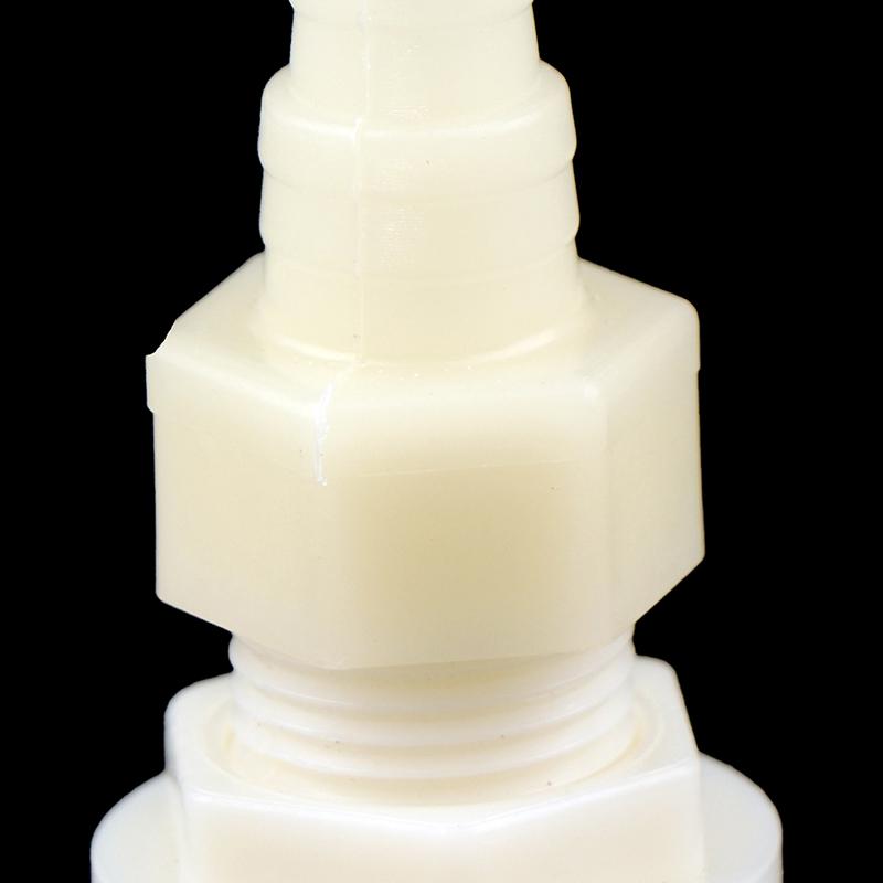 1/2" tank Bulkhead Pipe Joints bucket inlet outlet connector water tank drainage