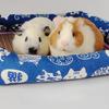 Летний коврик для маленьких домашних животных Cool Nest Puppy Kitten Ratan с милым принтом для маленьких домашних животных, охлаждающий коврик для морской свинки, хомяка, шиншиллы, маленькая клетка