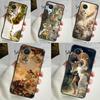 Renaissance Art Paint Phone Case For Honor 90 Lite 50 70 Magic 5 6 Pro X6 X7 X8 X9 X6a X7a X8a X9a X9b X8b Cover