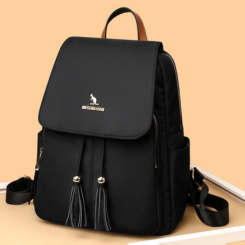 Women's Backpack Tassel Outdoor Travel Small Backpack