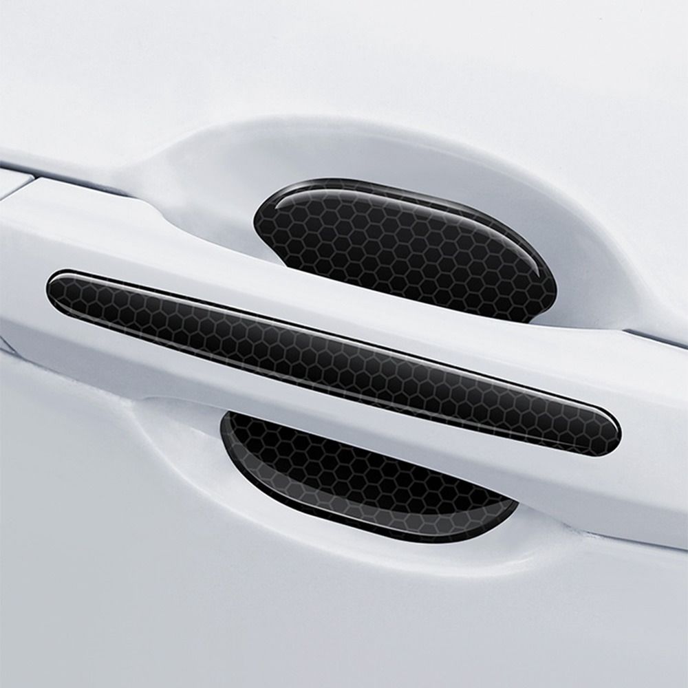 Защитные наклейки от царапин Чаша ручки двери автомобиля Противоударная защитная полоса Наклейка на автомобиль